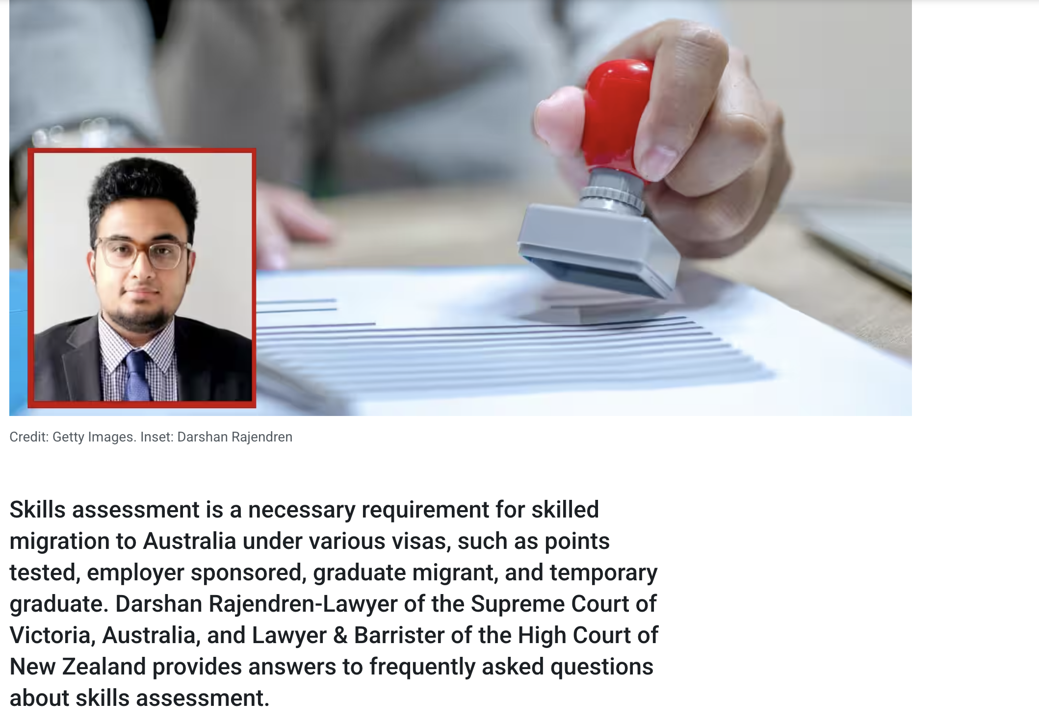 How to apply for a skills assessment in Australia Preview